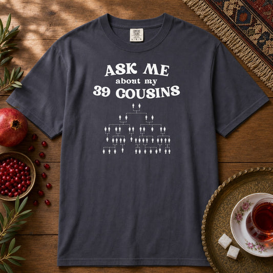 39 Cousins Premium Tee - Navy