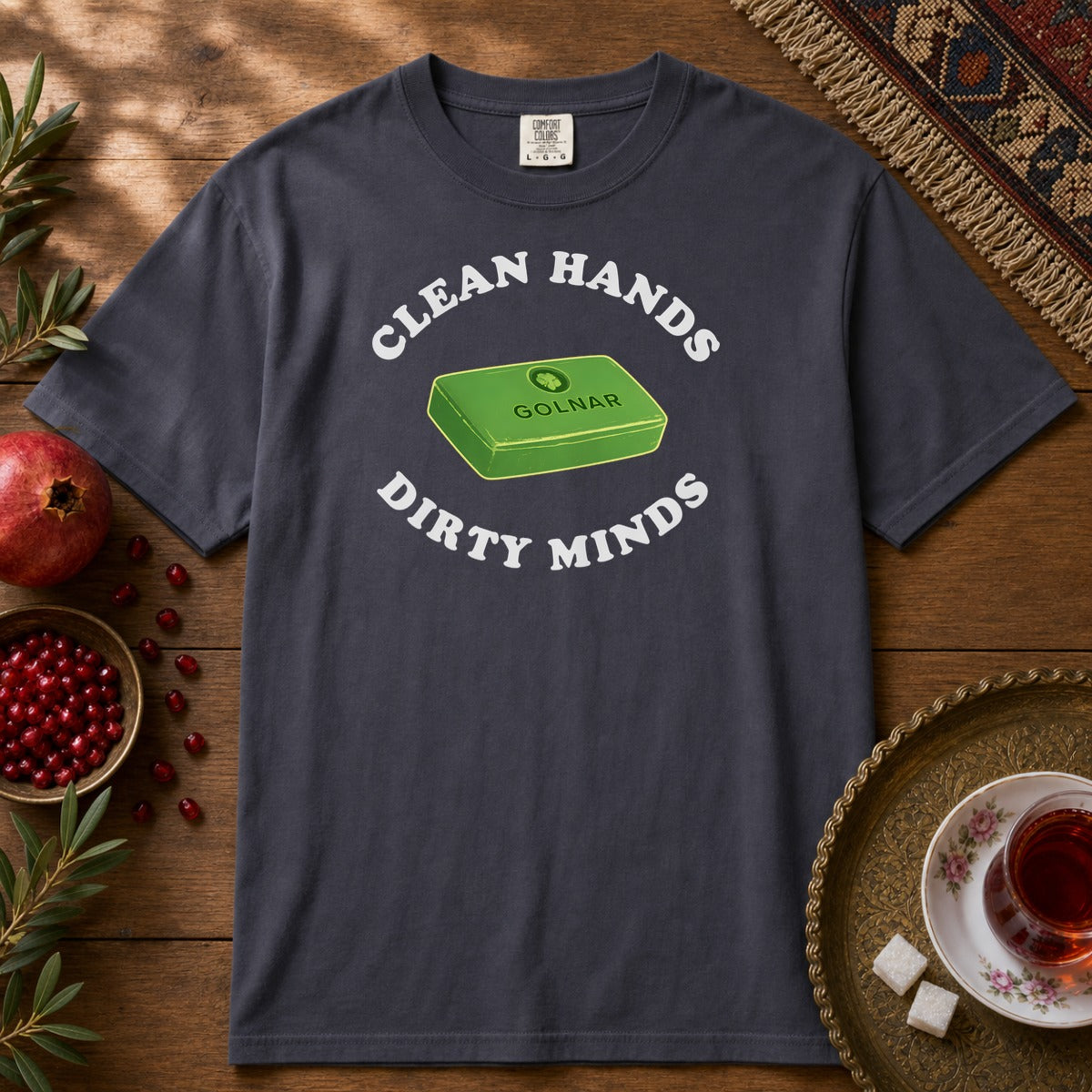 Dirty Minds Premium Tee - Navy