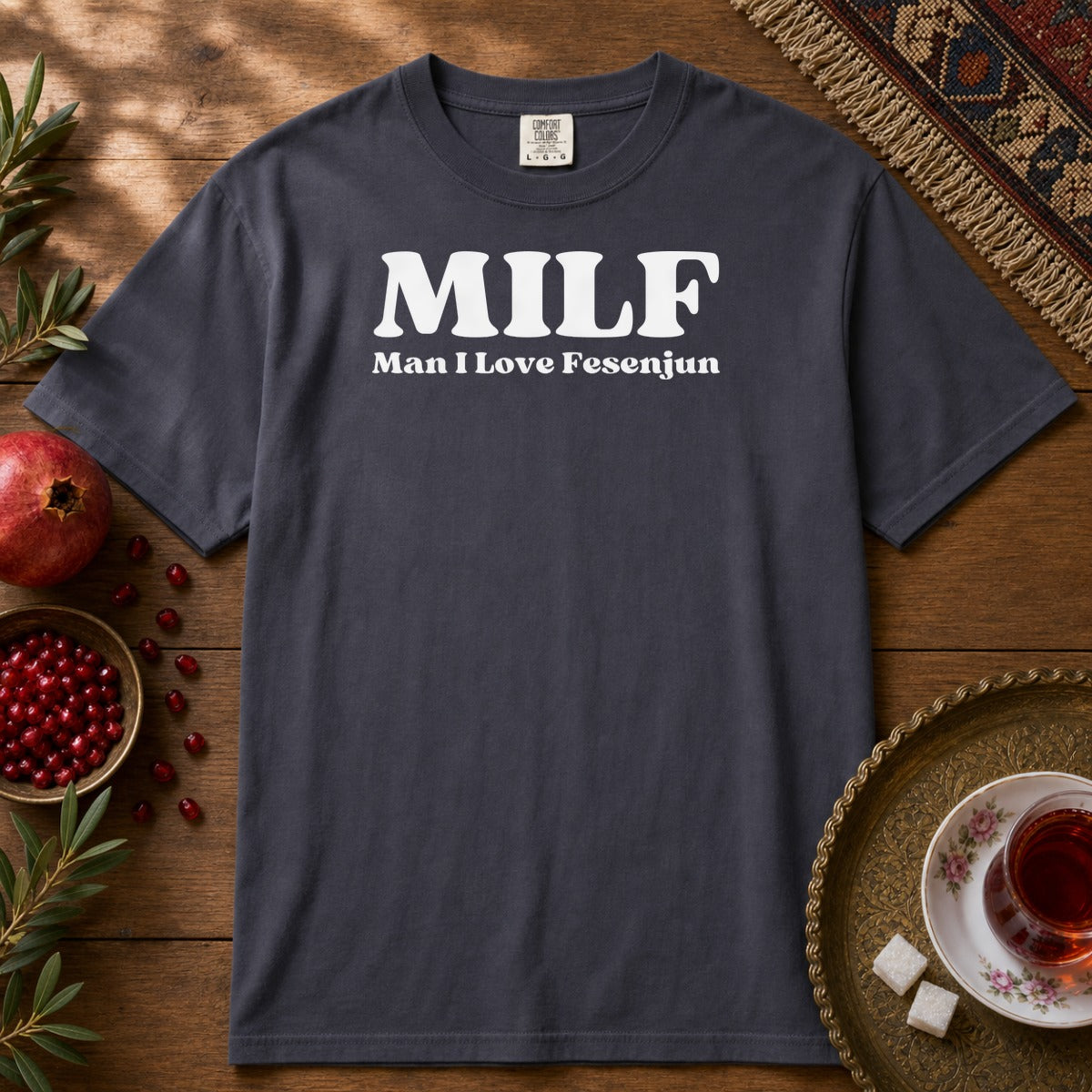 MILF - Man I Love Fesenjun Premium Tee - Navy