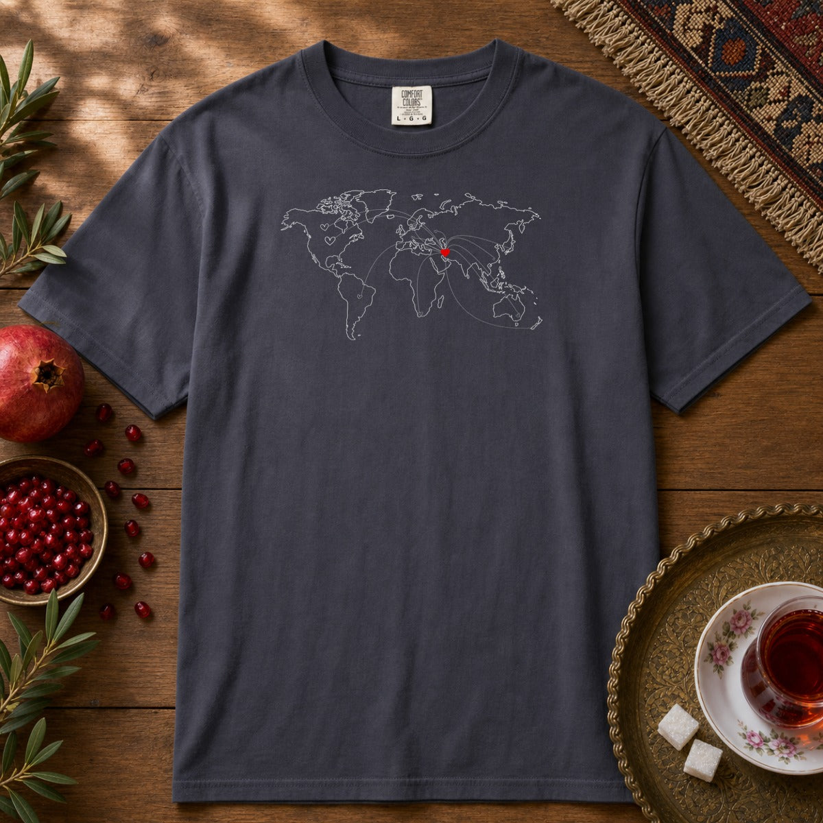 Homesick Premium Tee - Navy