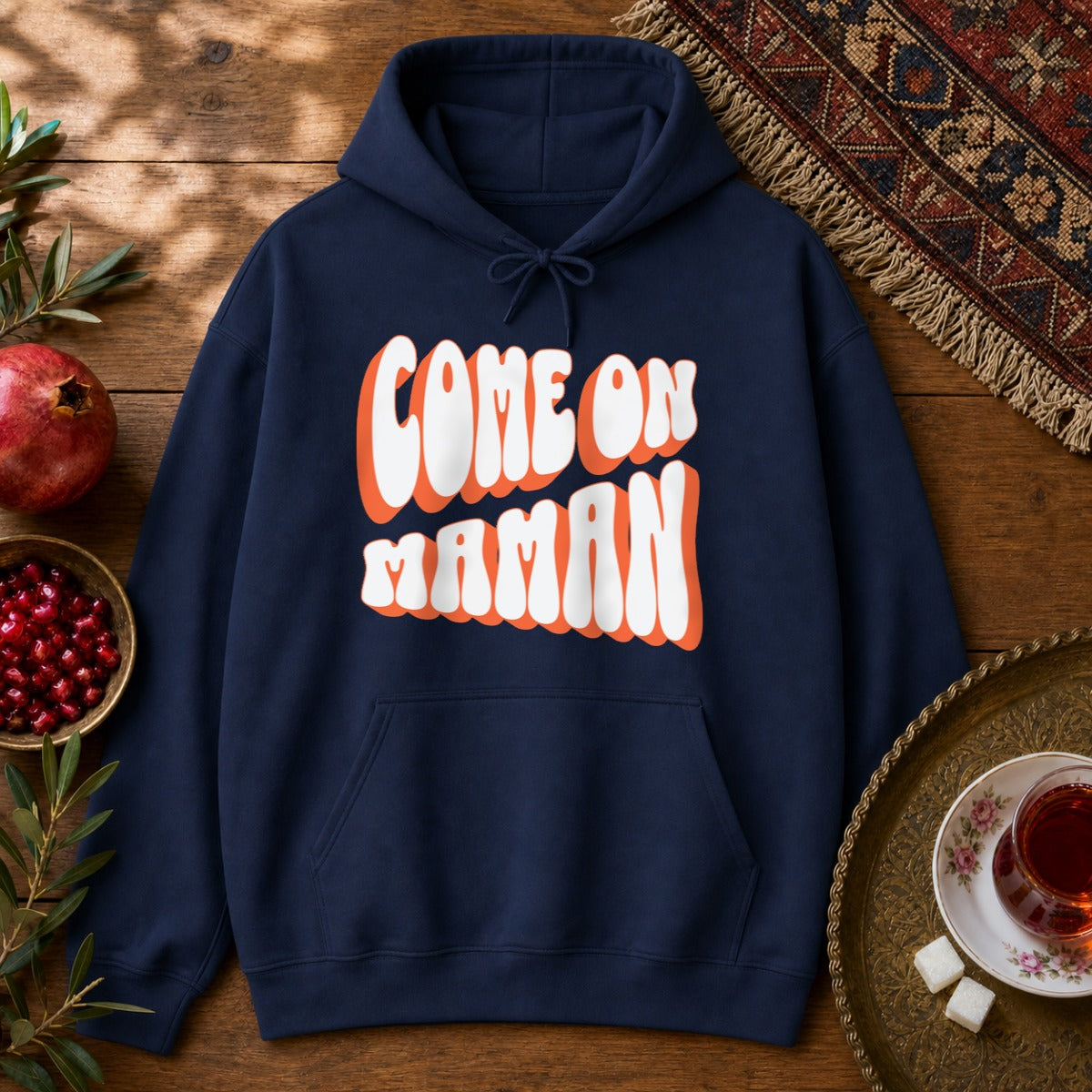 Come On Maman Hoodie - Navy