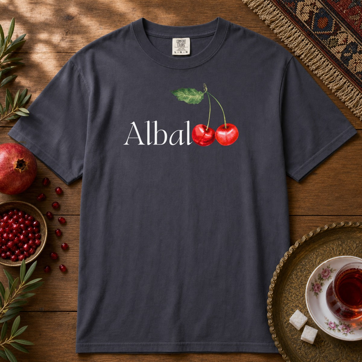 Albaloo Premium Tee - Navy