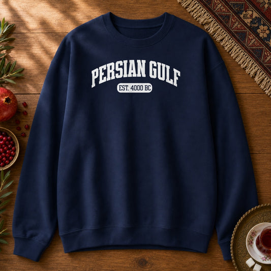 Persian Gulf Est. 4000 BC Sweatshirt - Navy
