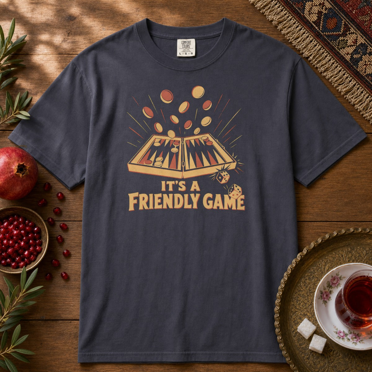 It's a Friendly Game Premium Tee - Navy