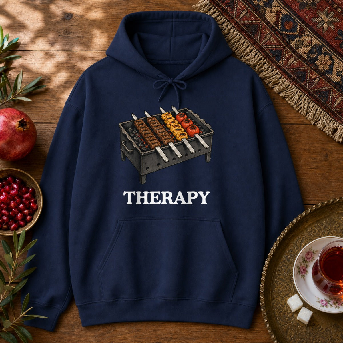Therapy Hoodie - Navy