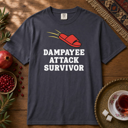 Dampayee Attack Survivor Premium Tee - Navy