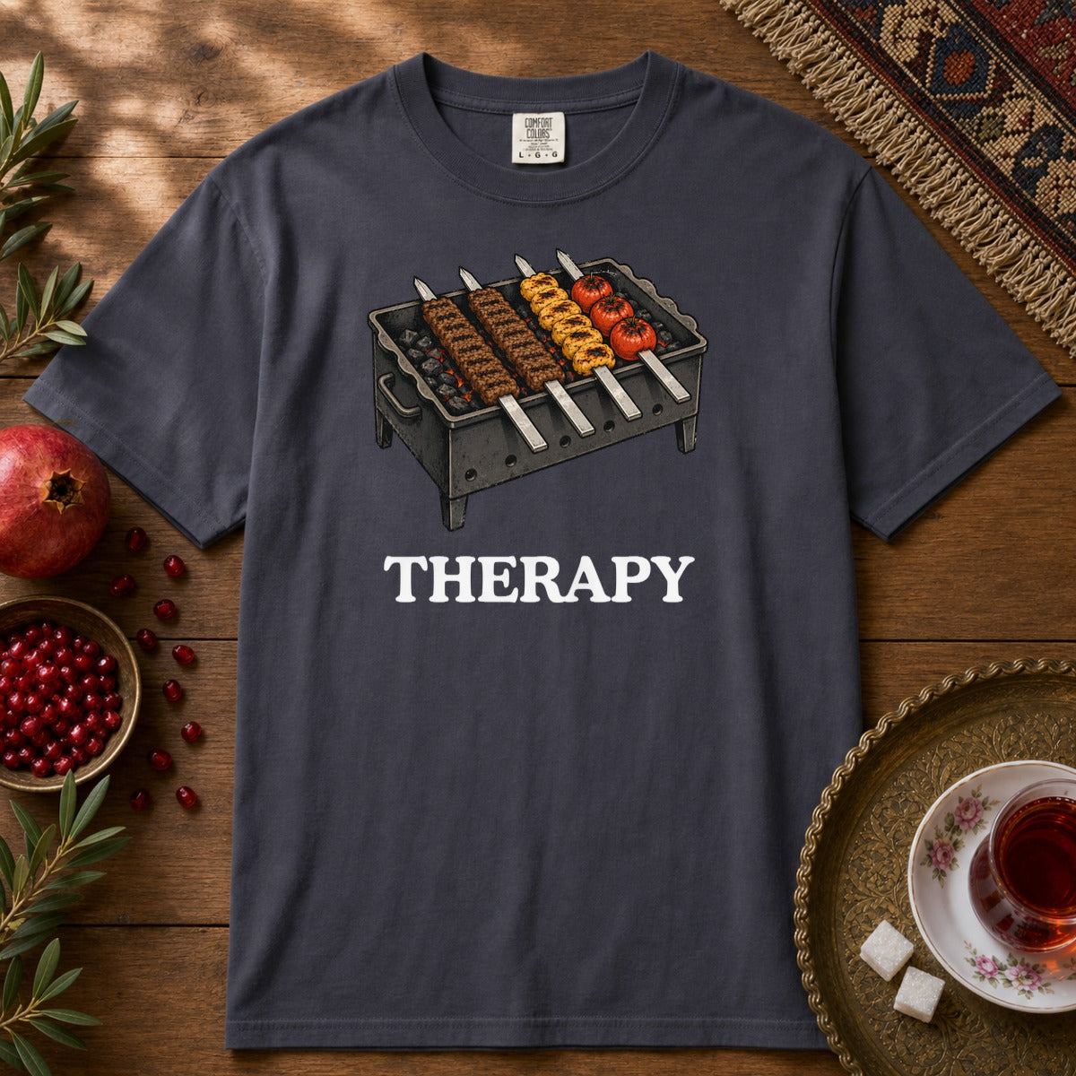 Therapy Premium Tee - Navy