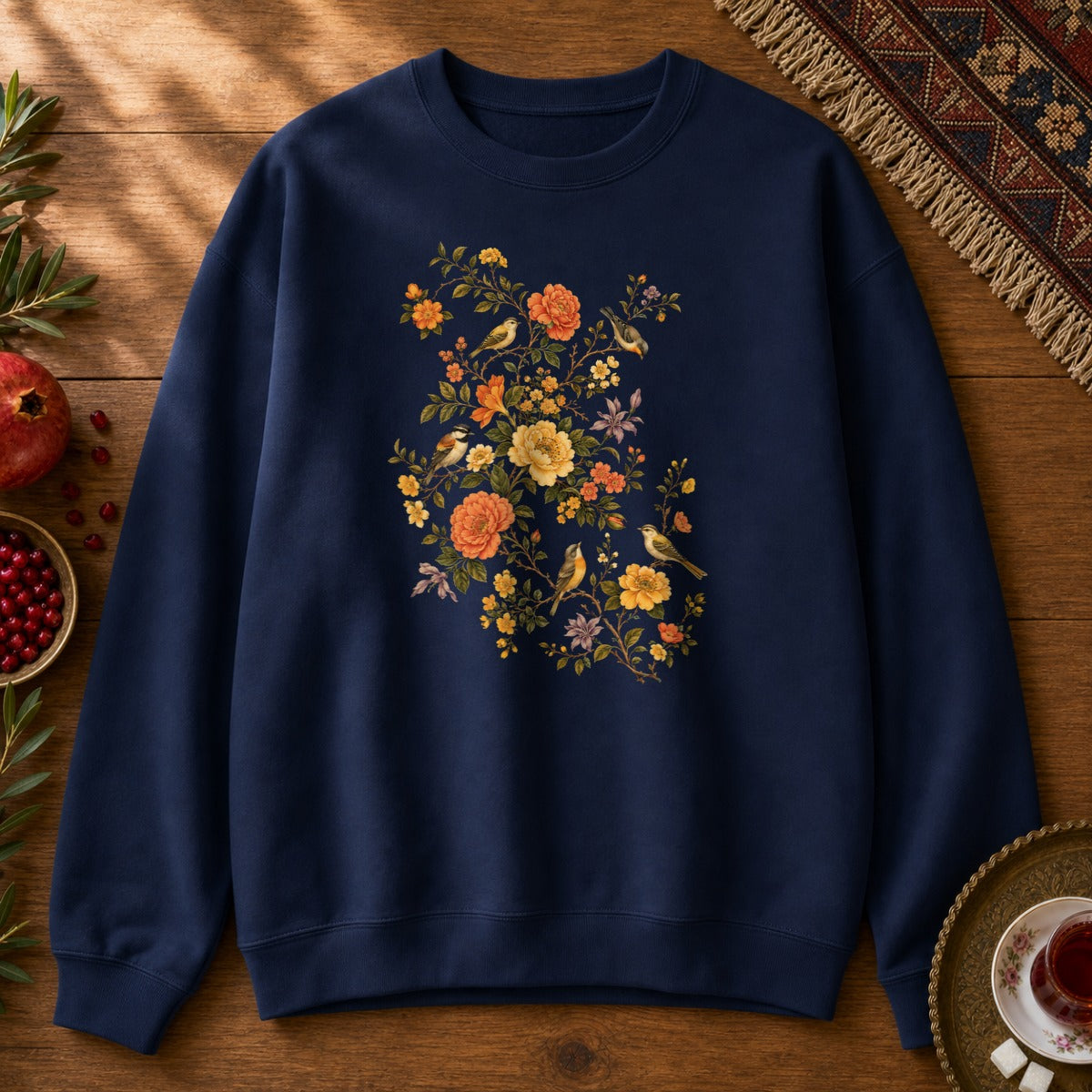 Gol va Morgh Sweatshirt - Navy