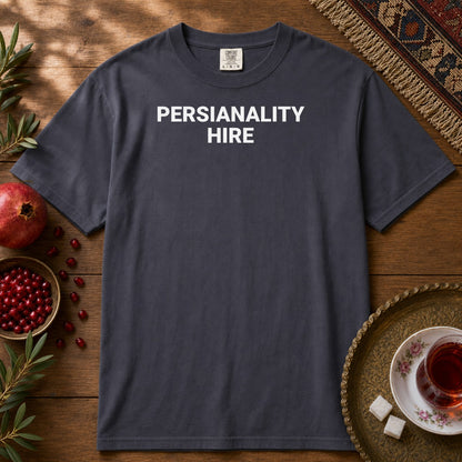 Persianality Hire Premium Tee - Navy