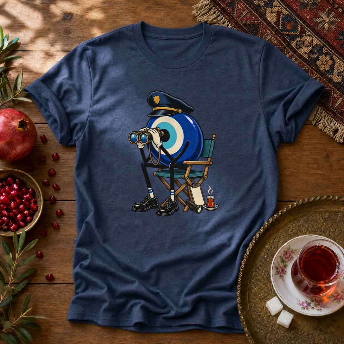 Nazar Guard Unisex T-Shirt - Navy