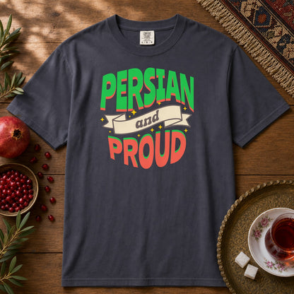 Persian & Proud Premium Tee - Navy