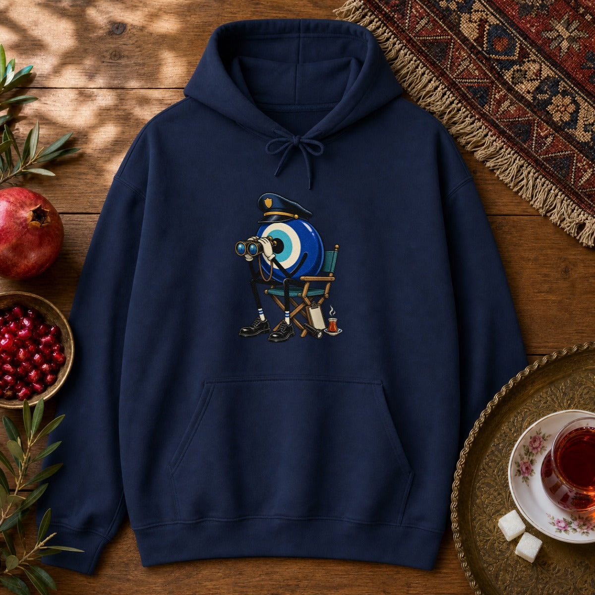 Nazar Guard Hoodie - Navy
