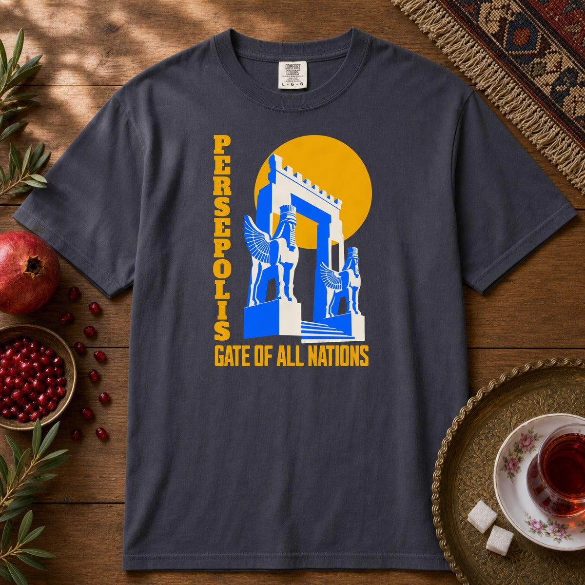 Persepolis Premium Tee - Navy