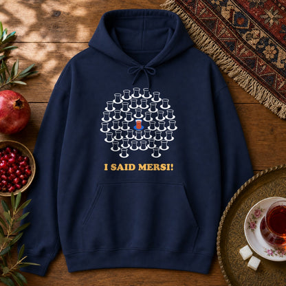I Said Mersi Hoodie - Navy