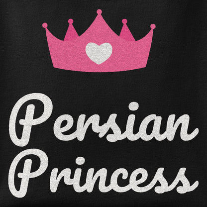 Close-up of the Persian Princess print showing ink detail on the fabric