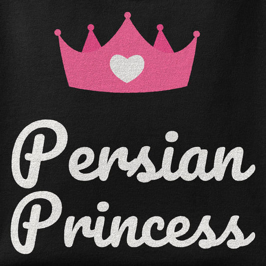 Close-up of the Persian Princess print showing ink detail on the fabric