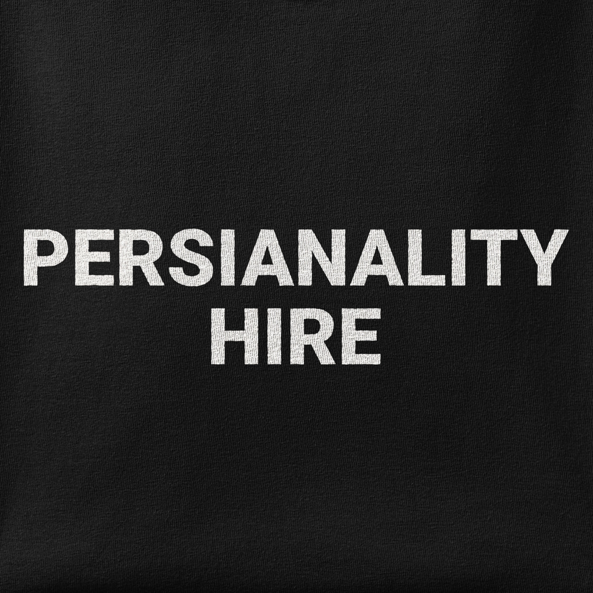 Close-up of the Persianality Hire print showing ink detail on the fabric