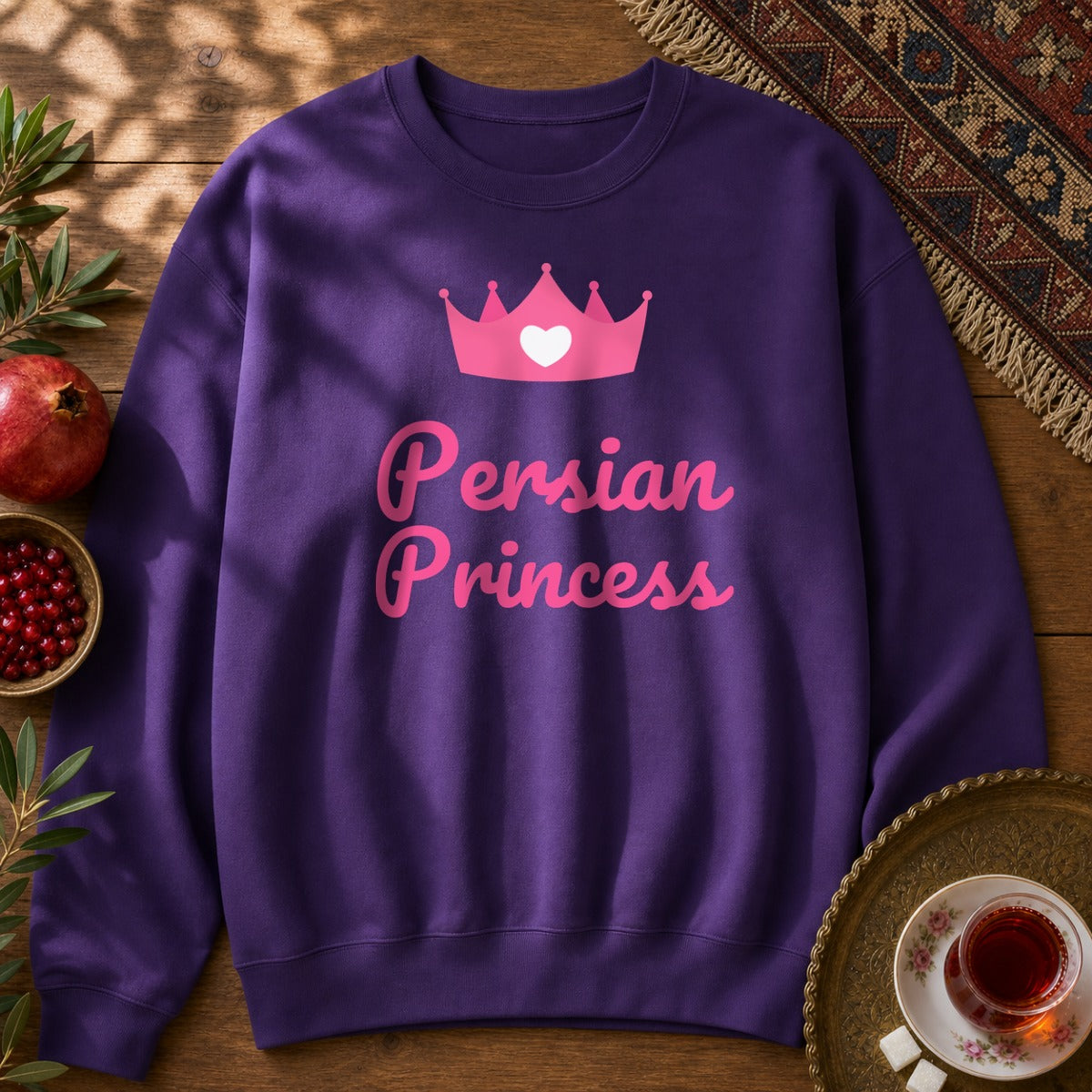 Persian Princess Sweatshirt - Purple