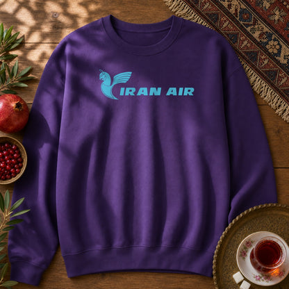 Iran Air Sweatshirt - Purple