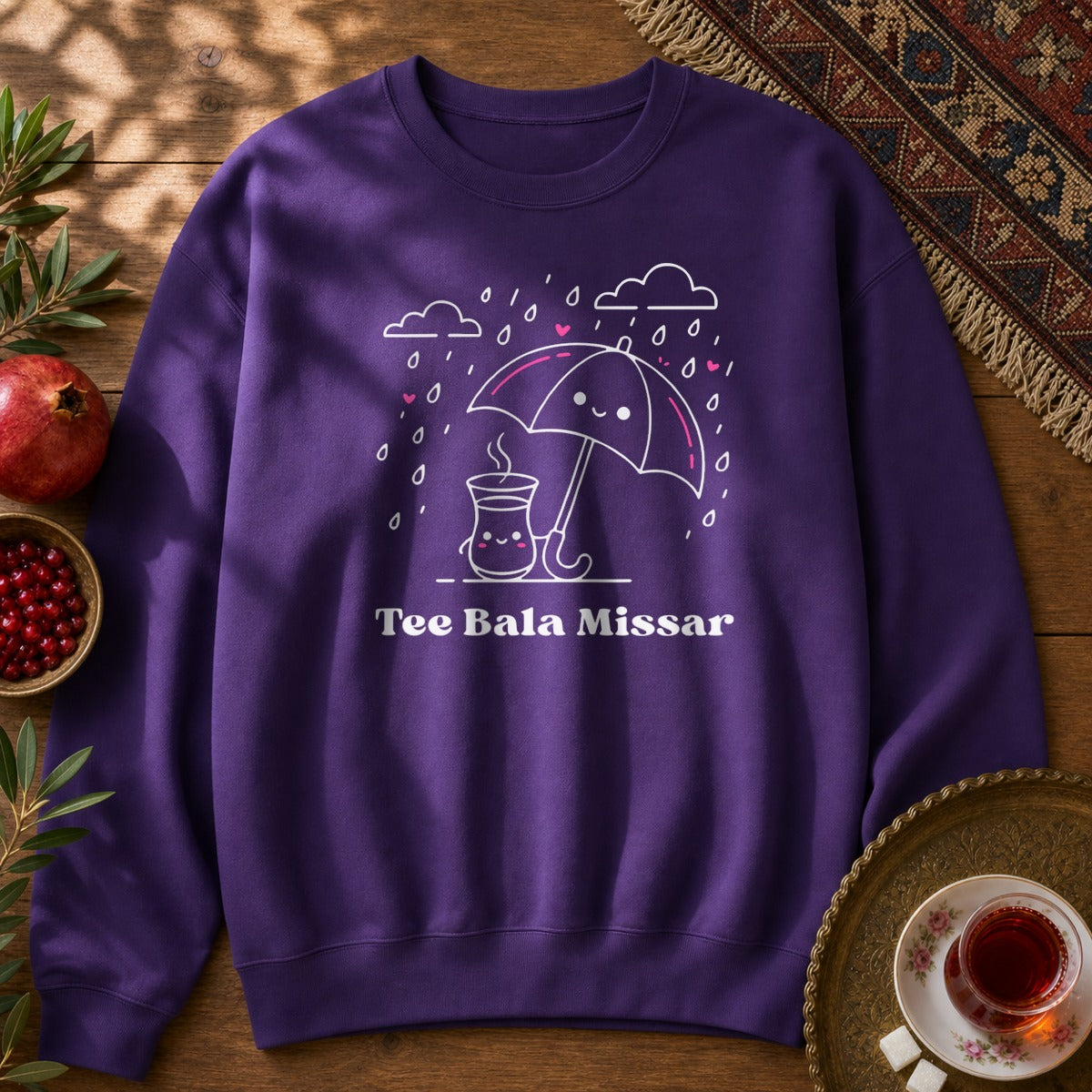 Tee Bala Missar Sweatshirt - Purple