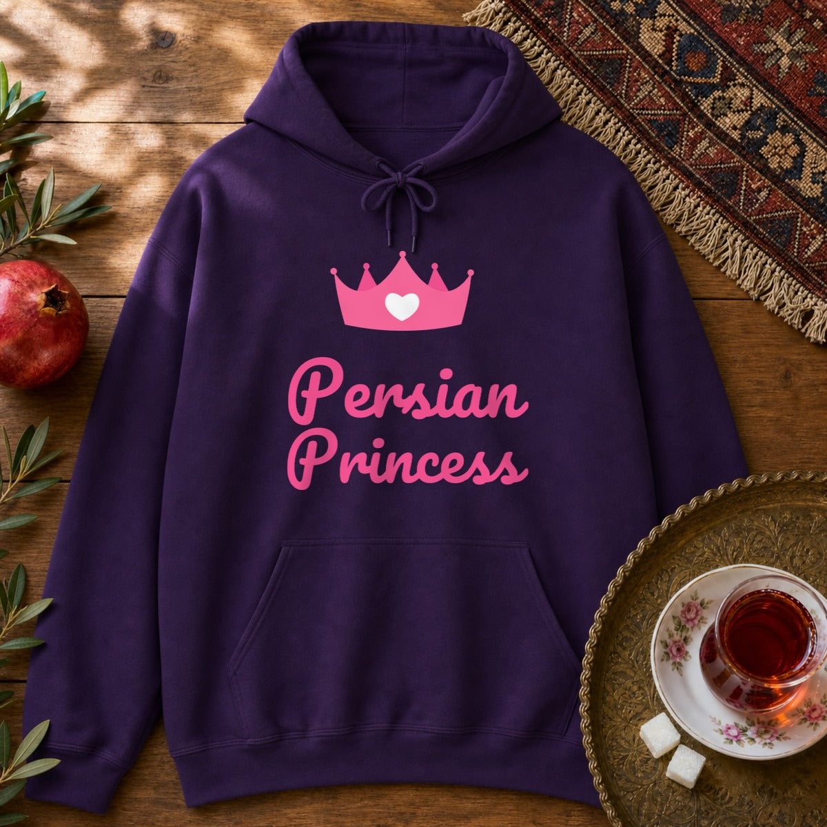 Persian Princess Hoodie - Purple