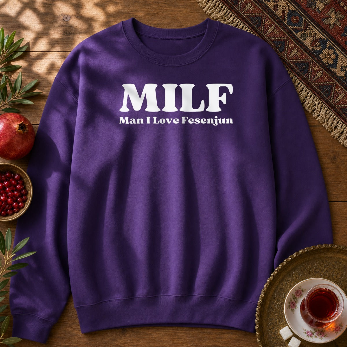 MILF Sweatshirt - Purple