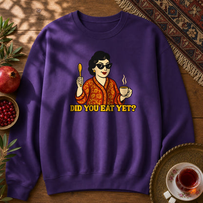 Did you eat yet? 1 Sweatshirt - Purple