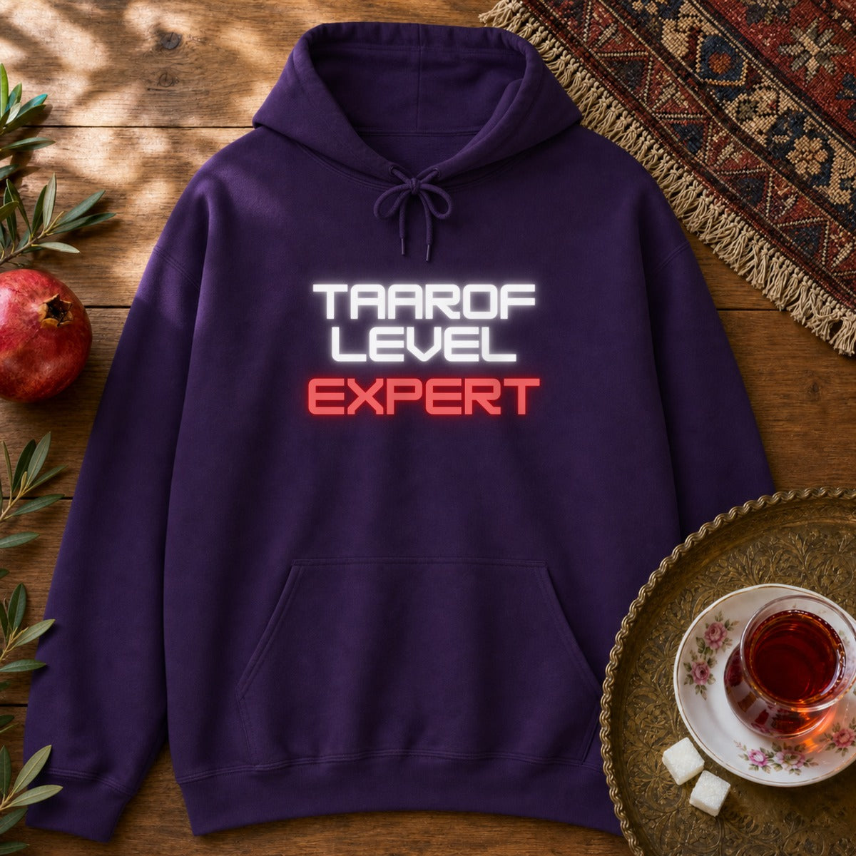 Taarof Level Expert Hoodie - Purple