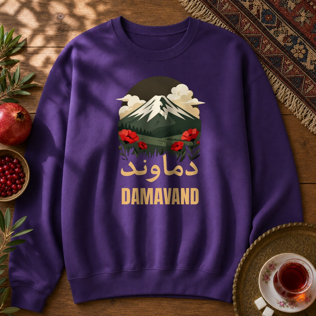 Damavand Dream Sweatshirt - Purple