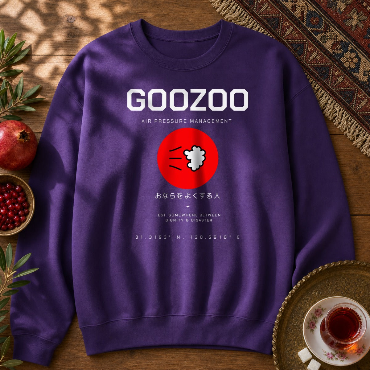Goozoo Sweatshirt - Purple