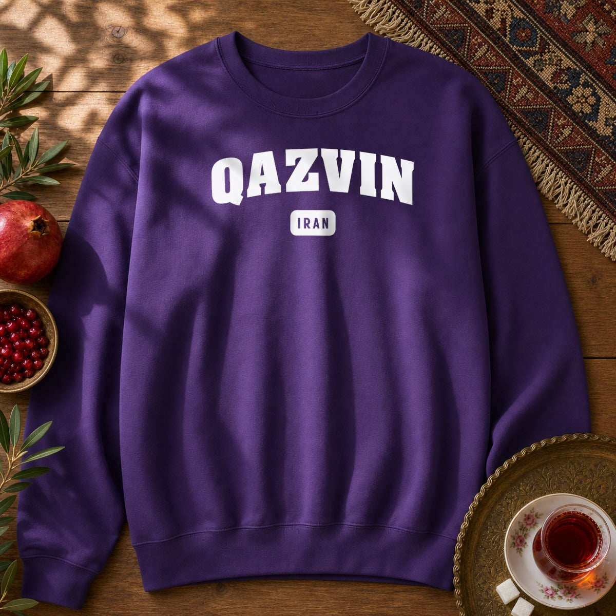 Qazvin Sweatshirt - Purple