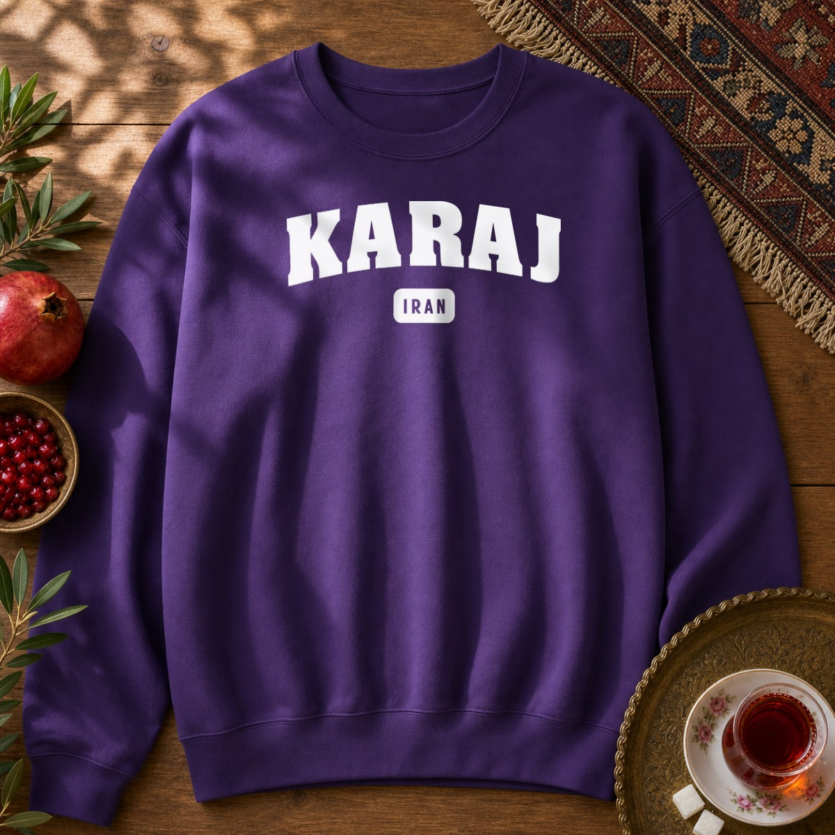 Karaj Sweatshirt - Purple