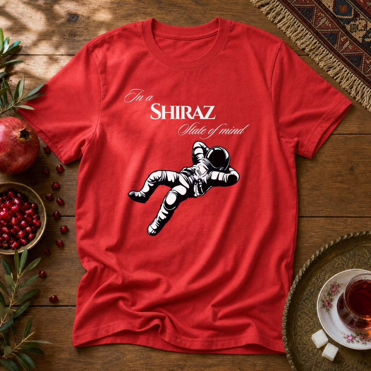 Shiraz State of Mind Unisex T-Shirt - Red