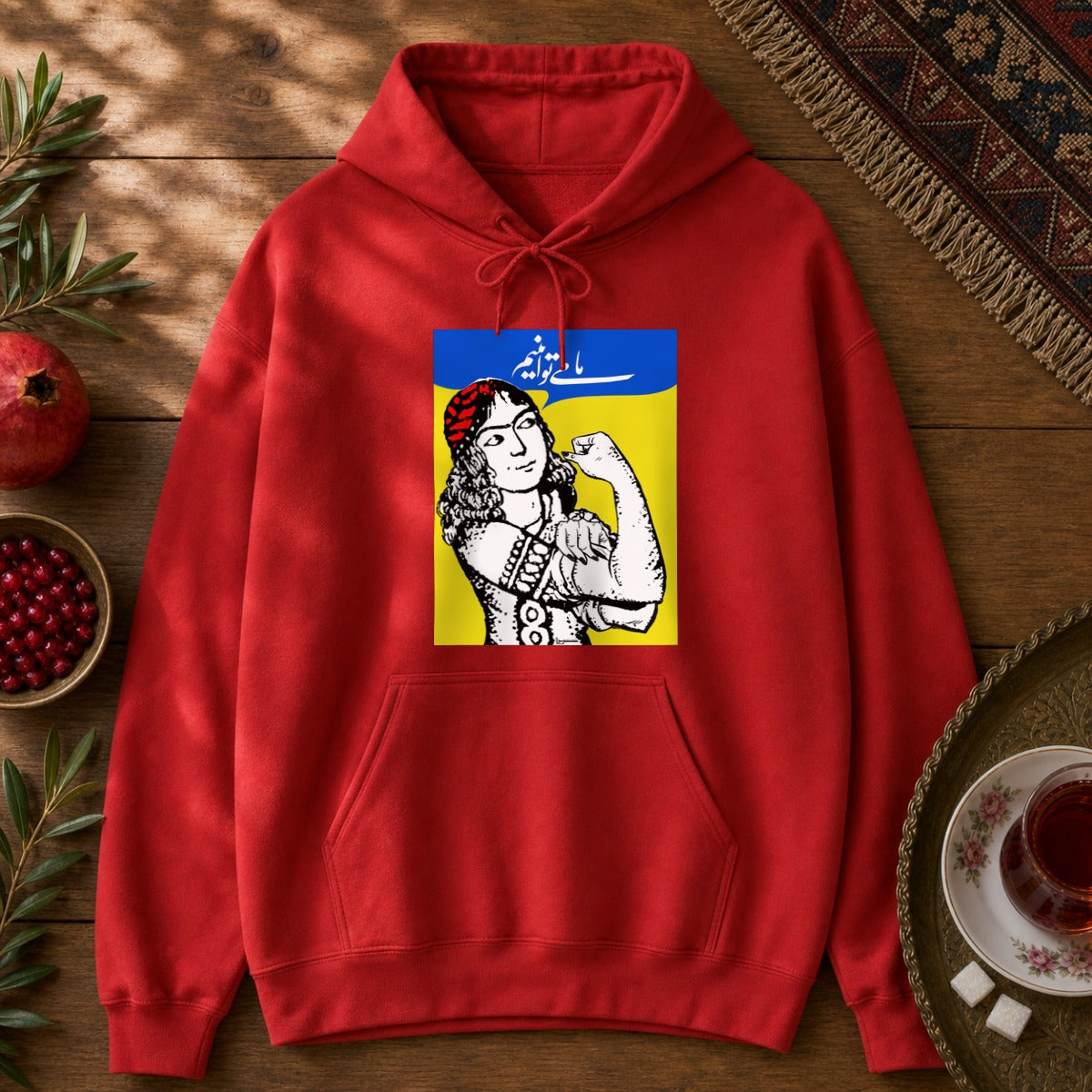 We Can Do It Hoodie - Red
