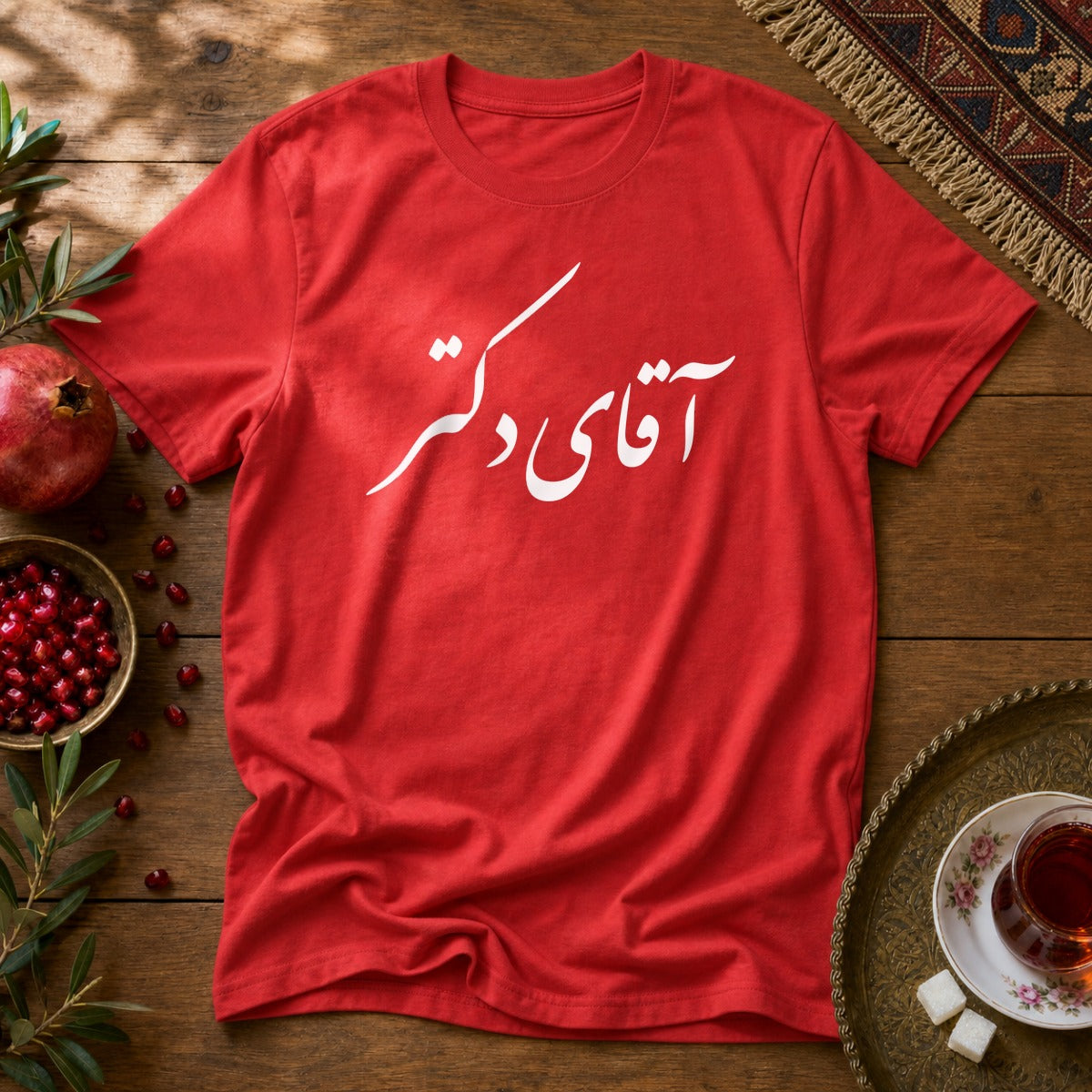 Aghaye Doctor Unisex T-Shirt - Red