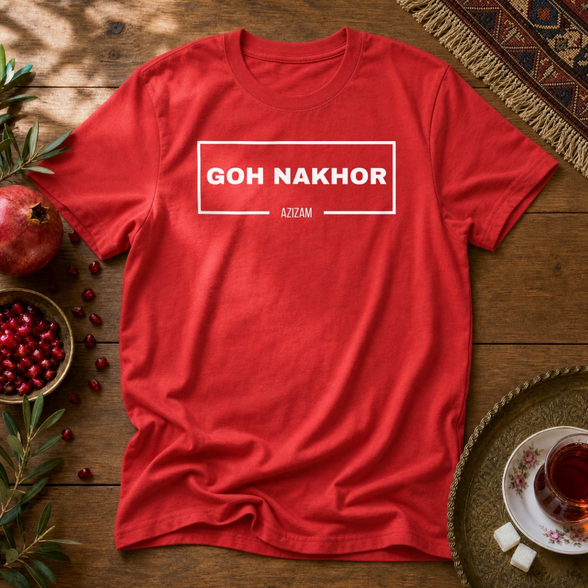 Goh Nakhor Unisex T-Shirt - Red