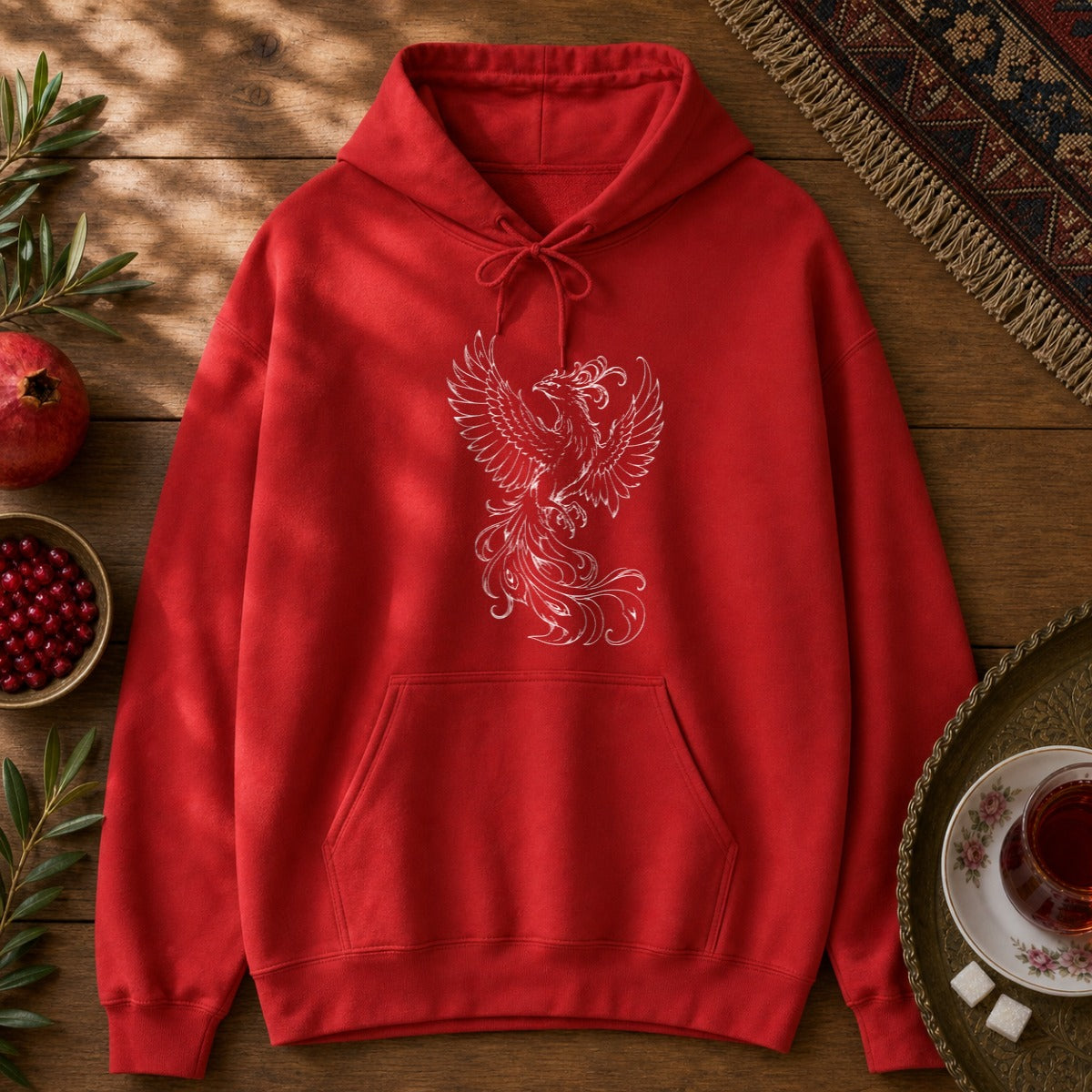Simorgh Hoodie - Red