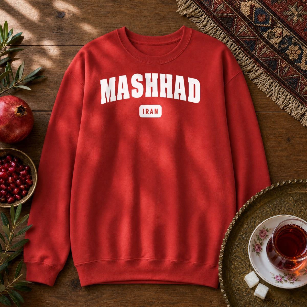 Mashhad Sweatshirt - Red