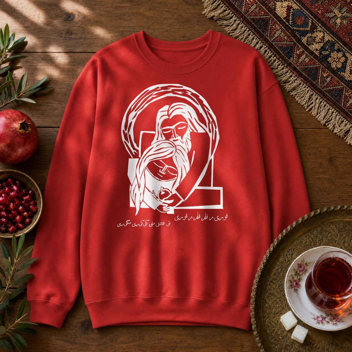 Googoori Magoori Sweatshirt - Red