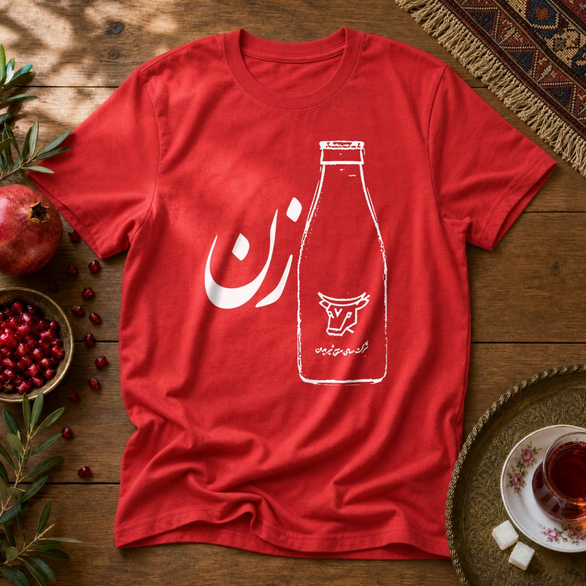 Shirzan Unisex T-Shirt - Red