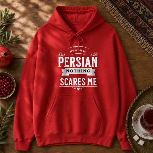 My Mom is Persian Hoodie - Red