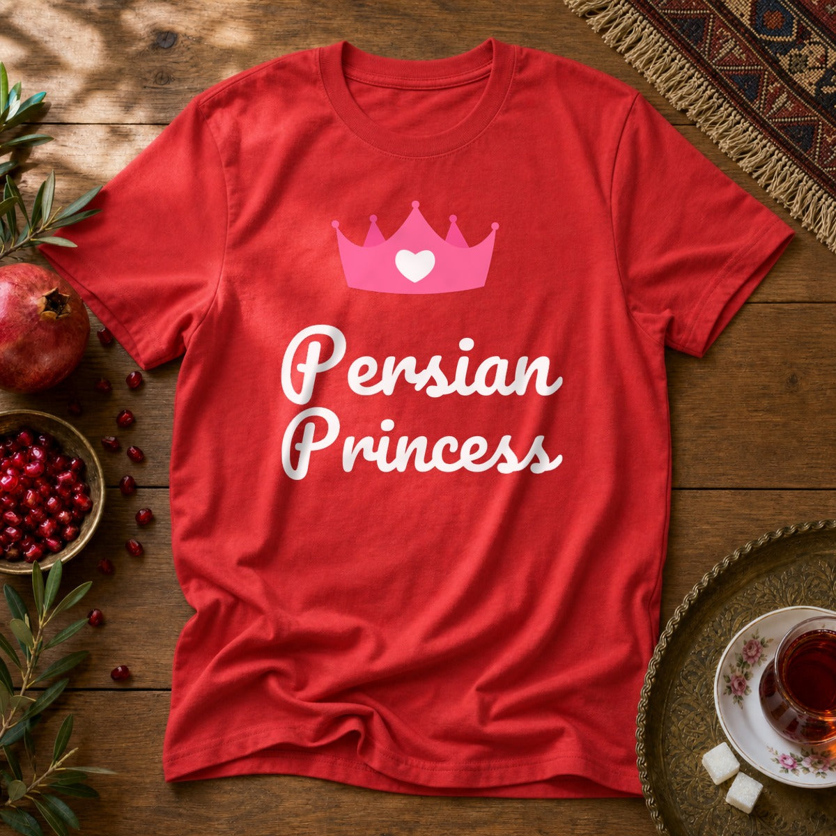 Persian Princess Unisex T-Shirt - Red