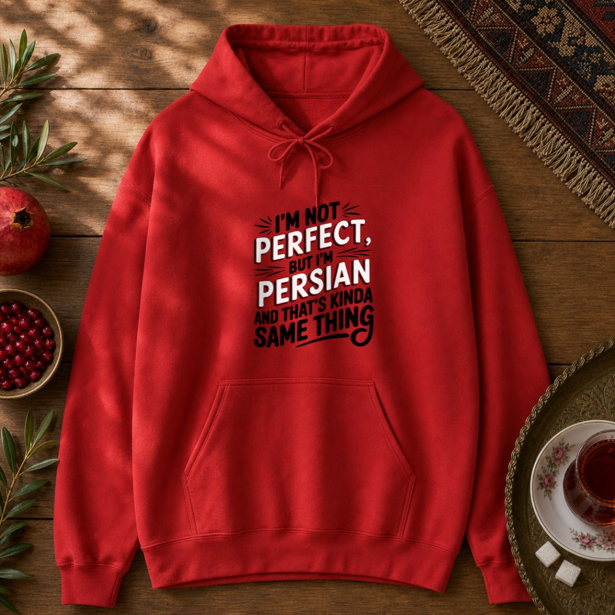 Perfect Persian Hoodie - Red