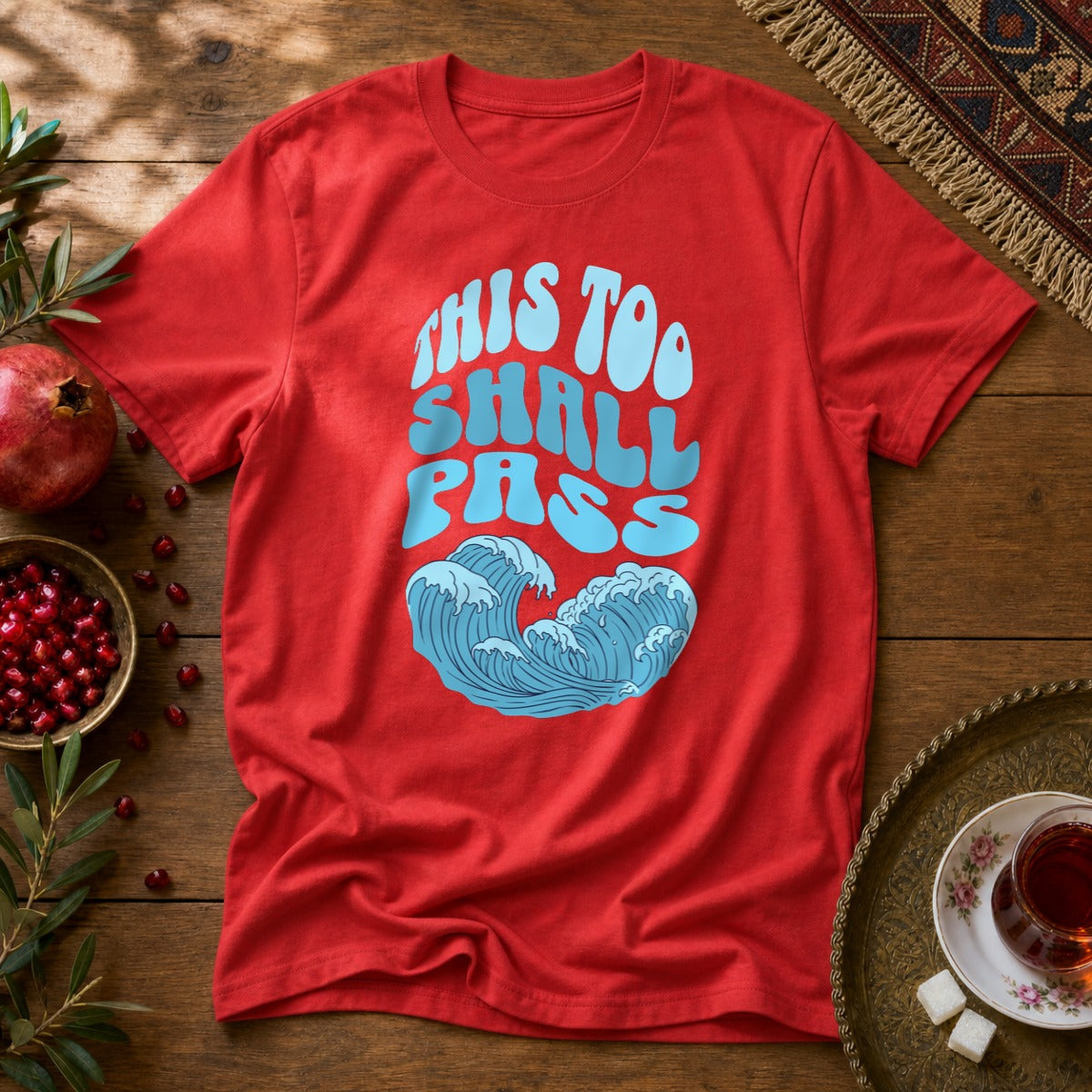This Too Shall Pass Unisex T-Shirt - Red