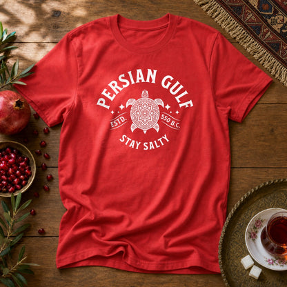 Persian Gulf Estd 550 BC Unisex T-Shirt - Red