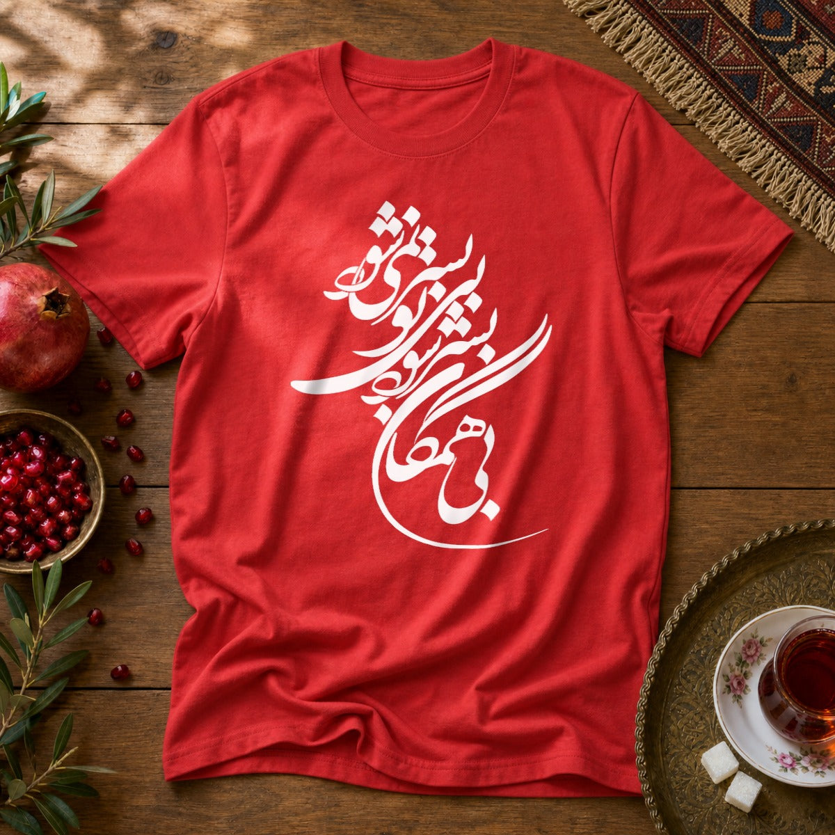 Bi Hamegan Unisex T-shirt - Red