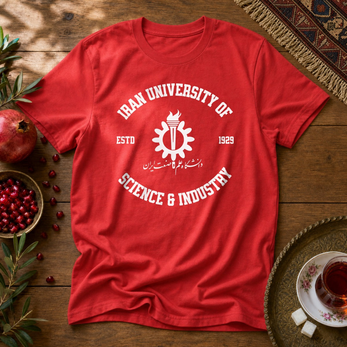 Iran University of Science and Technology Unisex T-Shirt - Red