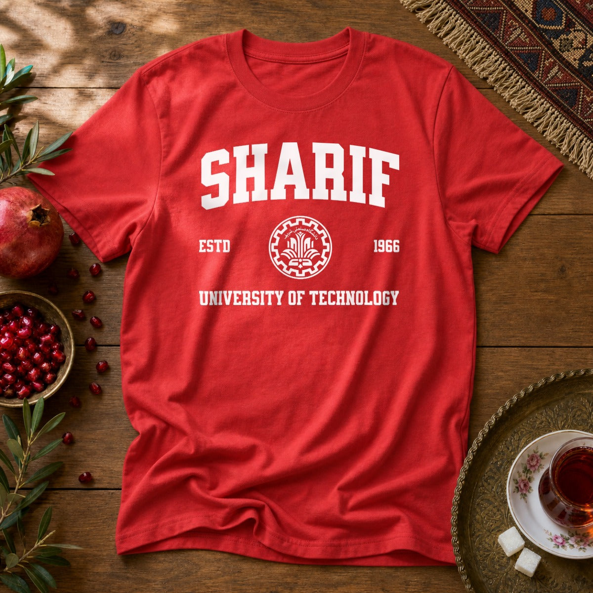 Sharif University Unisex T-Shirt - Red