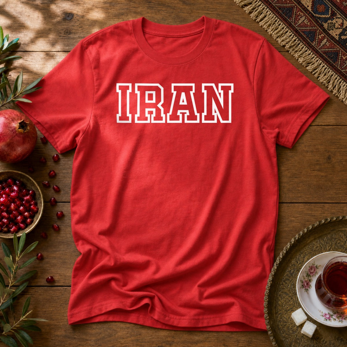 IRAN Unisex T-Shirt - Red