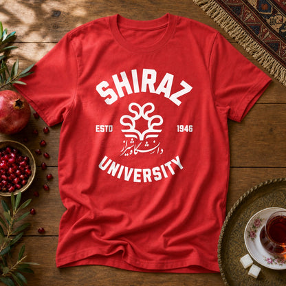 Shiraz University Unisex T-Shirt - Red
